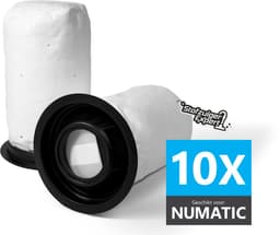 10x Pods Stofzuigerzakken Geschikt voor Numatic Henry Quick & Hetty Quick — thumbnail 1
