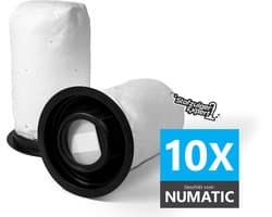 10x Pods Stofzuigerzakken Geschikt voor Numatic Henry Quick & Hetty Quick