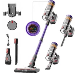 Lefant V1 Draadloze steelstofzuiger - 300W - Handstofzuiger - 3 opzetstukken - 40000 Pa zuigkracht - 3 zuigstanden - zakloos - op accu — thumbnail 1
