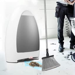 Vacuüm Stofpan - Automatische Afvalbak - Thuis Reinigen - Contactloze Sensor - 3.6 Liter - Wit — thumbnail 1
