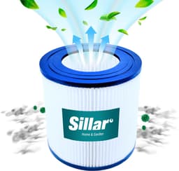 Sillar Set 2 filters voor Karcher - compatibel met WD3 WD2 MV3 MV2 - Wasbaar - EPA - vervangend stofzuigerfilter — thumbnail 3