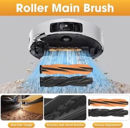 Accessoireset voor Dreame L40s Pro Ultra, X50 Ultra Complete, L50 Pro Ultra en X50 Master - 2 hoofdborstels, 4 stofzakken, 4 HEPA-filters, 4 mopdoeken, 4 zijborstels en meer — thumbnail 5