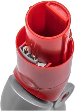 Hoek opzetstuk geschikt voor Dyson V10 Slim V12 Detect Slim Digital Slim - Hoekstuk Adapter 90 graden tool hulpmiddel - Flexibele Knikadapter - Onderste Bocht Adapter Compatibel - Voor Meubelreiniging - Grijs — thumbnail 2
