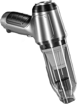 Draagbare Kruimelzuiger - Handstofzuiger Auto - Snel Opruimen - Krachtige Zuigkracht - 600 Gram - Zwart — thumbnail 3