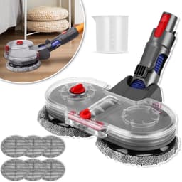 Elektrische Dweil Accessoire Met Watertank En Doek - Voor Dyson V7 V8 V10 V11, Dual-Spin Motor - Nat & Droog 5 m²/min - Snel Schoonmaken Eenvoudig Te Installeren — thumbnail 1