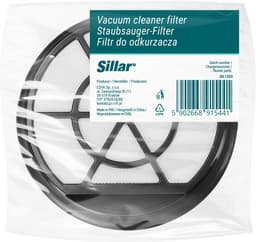 Sillar 2x stofzuigerfilter voor Bosch Serie 2 - wasbaar - complete filterset- schuimfilter - niet-geweven filter - vervanging voor BGS05X240/03, BGS05A320/01, BGS05A322/01 — thumbnail 5