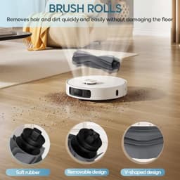 22-delige accessoire set voor Dreame X40 Ultra, L40 Ultra, X40 Master, Mova P50 Pro Ultra – inclusief hoofdborstel, stofzakken, dweilen, zijborstels en HEPA-filters — thumbnail 3