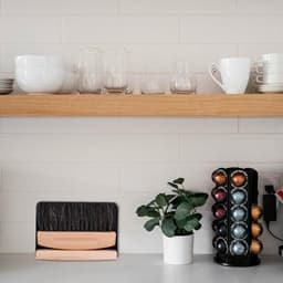 Tafelbezem en Stoffer - Mini Set - Bureau Schoonmaken - Magnetische Bevestiging - 15.5 cm - Zwart — thumbnail 4