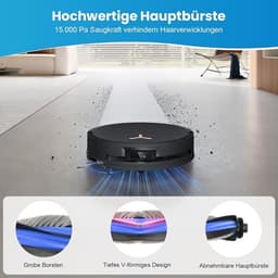 25-delige accessoireset voor Ecovacs Deebot T50 Pro Omni/T50 Omni/T50 Pro Omni Gen2 robotstofzuiger, met 2 hoofdborstels, 4 filters, 6 zijborstels, 6 stofzakken, 6 dweilpads, 1 reinigingsborstel — thumbnail 2