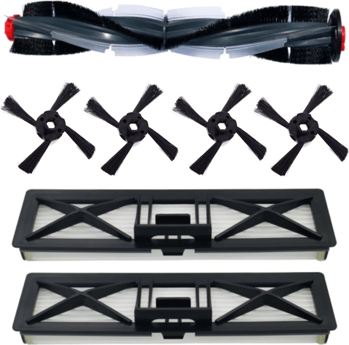 Borstel en Filter Accessoires set geschikt voor Neato Botvac D85 D3 D5 D7 D8 D9 Robotstofzuiger vervanging onderdelen — afbeelding 1