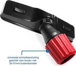 Dparts pluizenborstel stofzuiger - 32mm t/m 35mm - borstel hondenharen dierenharen - stofzuigermondstuk universeel zuigmond - stofzuigerborstel honden stofzuigervoet - geschikt voor AEG Bosch Siemens Numatic Philips Miele Nilfisk Rowenta Electrolux — thumbnail 2