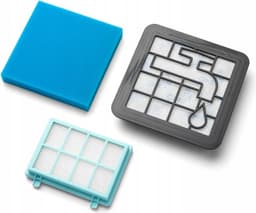 2x Filters - set vervanging voor PHILIPS PowerPro FC8010/02 - PHILIPS PowerPro Compact PowerPro Active - PHILIPS FC9328, FC9329, FC9330, FC9331, FC9332, Compact FC9333, FC9334, FC9349, FC9350, FC9351, City FC9352, FC9353 PHILIPS FC9549, FC9550 — thumbnail 3