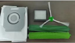 stofzuiger accessoireset XXXL geschikt voor iRobot j7 , j7+ , Combo J7+ plus/Combo j9+ /Combo 10 borstelaccessoires geschikt voor iRobot Roomba, 2 sets rubberen borstels,8 filters, 8 zijborstels, 6 Stofzuigerzakken — thumbnail 2