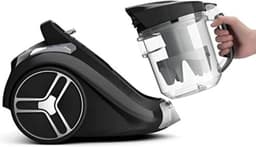Thuys – Stofzuiger zonder Zak – Steelstofzuiger – Vacuum Cleaner – 2.5L Capaciteit – Krachtige Zuigkracht – Eenvoudig Gebruik – Zwart — thumbnail 3