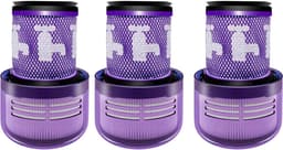 3 x HEPA Filter - Geschikt voor Dyson V12 Detect Slim & Absolute motor filter Vervanging onderdelen 971517-01 — thumbnail 1