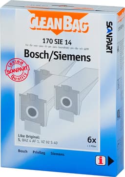 stofzuigerzak papier (doos) type S — thumbnail 1