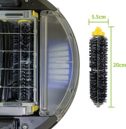 Rumba Vervangende onderdelen voor iRobot Roomba 610 620 650 675 677 692 671 694 691 Serie Stofzuiger Accessoires Kit-Inclusief 3 Zijborstels, 3 Filters, 1 Voorwiel Caster Wiel, Borstel Borstel en 3 — thumbnail 2