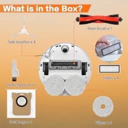 PromoHome Xiaomi Accessoireset - Geschikt voor Xiaomi X20+/X10+, voor Dreame L10s Ultra/L10 Ultra/L10 Prime — thumbnail 3