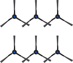 Ronte - Reserveonderdeel zijborstels voor robotstofzuiger, set van 6 - Ecovacs Deebot T50 Pro Omni/T50 Max PRO OMNI/T50 Omni/X8 PRO OMNI/X8 Omni - Stofzuiger accessoires - Duurzame borstels - Vervangingsonderdeel — thumbnail 1