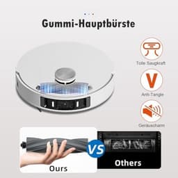 PromoHome 2 stuks hoofdborstel Geschikt voor Dreame X40 Ultra / L10s Ultra / L40 Ultra / L10s Ultra Gen 2 / L10s Pro Ultra Heat / D10 Plus Gen 2 — thumbnail 2