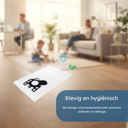 Stofzuigerzakken - Geschikt voor Miele GN, classic C1 complete C2/C3 - 10 stuks - inclusief 1 filter — thumbnail 4