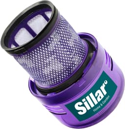 Sillar Set 3 stofzuigerfilters – wasbaar - vervangingsfilter geschikt voor Dyson V11 Absolute Pro SV14 Animal Total Clean V15 - vervangt 970013-02 — thumbnail 2