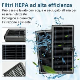 17-delige accessoire set voor stofzuigers - geschikt voor Dreame L40 Ultra AE/D20 Ultra / RLD31SE / Mova E40 Ultra: hoofdborstel - filter - dweil . Accessoires geschikt voor Dreame L10s Ultra Gen 2-stofzuiger — thumbnail 5