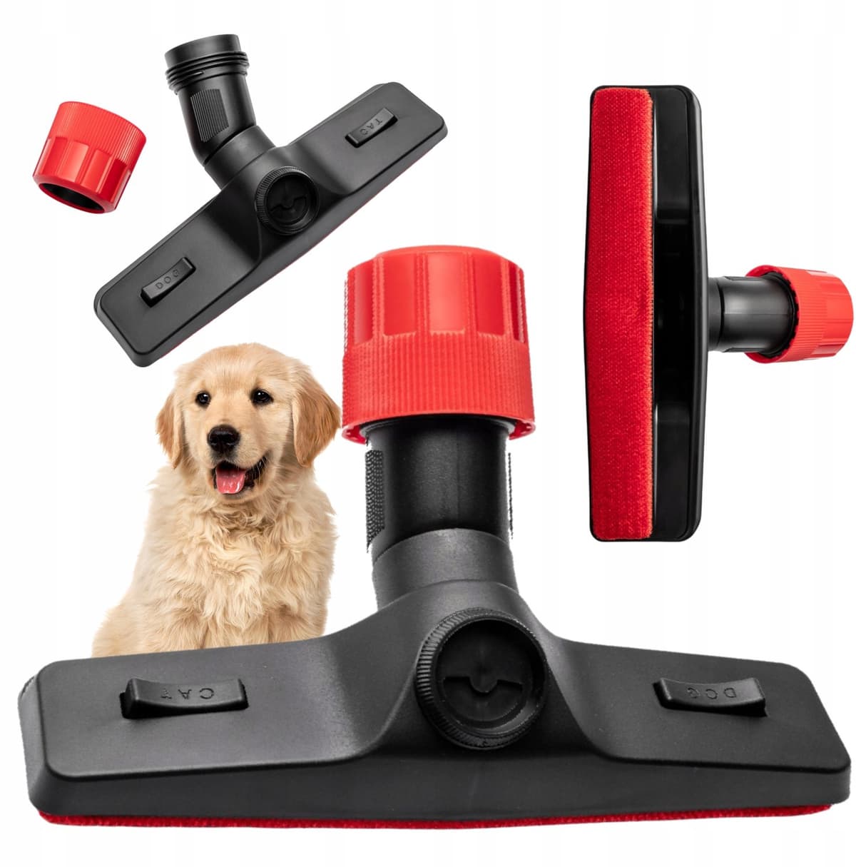 Universele stofzuigerborstel voor dierenharen en stof (30-38mm) — afbeelding 1