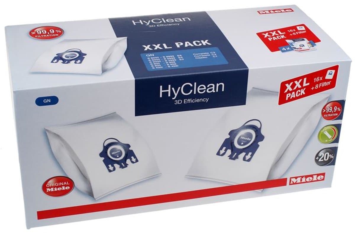 Miele HyClean 3D Efficiency GN XXL-pack - Stofzuigerzakken - 16 stuks — afbeelding 1