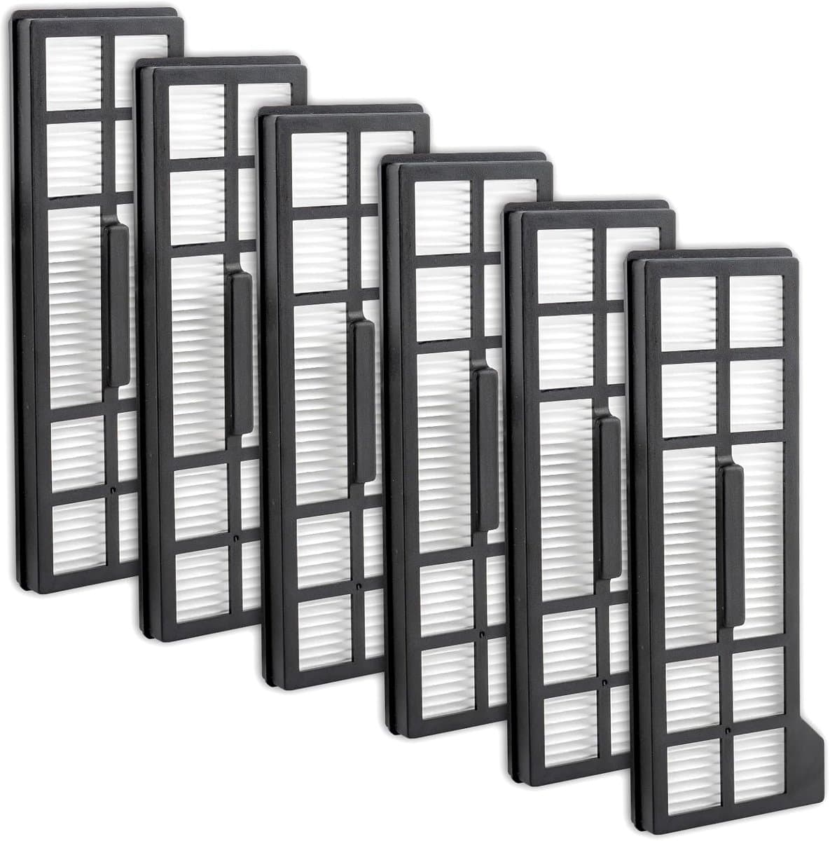 (6 Stuks) HEPA Filter geschikt voor EUFY X10 Pro Omni Robot Veegmachine Filter Robot Stofzuiger Filter Vervangende Onderdelen — afbeelding 1