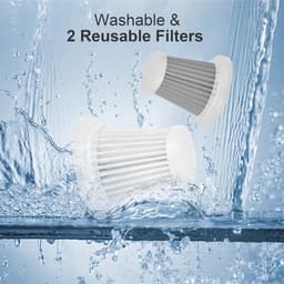 Kruimeldief snoerloos – Kruimeldief met steel – Nat&Droog – Handstofzuiger – Extreme zuigkracht – Kruimeldief snoerloos – Kruimelzuiger – Jouw ultieme schoonmaakpartner – Kruimelzuiger – Autostofzuiger – Handstofzuiger - Draadloos — thumbnail 5