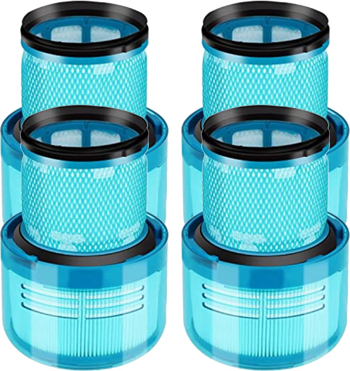 4x HEPA Filter geschikt voor Dyson v11, V15 Detect Complete Extra Stofzuiger vervanging 970013-02 — afbeelding 1