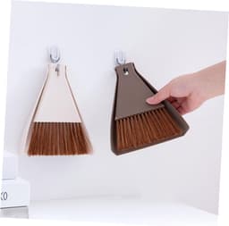 Mini Stoffer Set - Kleine Bezem - Bureau Schoonmaken - Handige Opslag - 15 x 17 cm - Diverse Kleuren — thumbnail 4