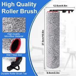 Dailygoods- Accessoires voor Dreame H15 Pro Heat - Reserveborstelrol - HEPA-filter - Reinigingsborstel - 2 Borstelrollen - 2 HEPA-filters - Stofzuigeraccessoires — thumbnail 4