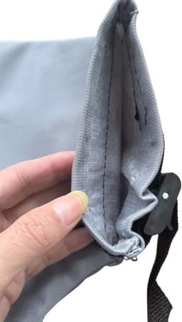 Vacuüm Opvangzak - Bladblazer Tas - Tuinonderhoud - Exacte Model Fit - 24 x 24 x 3 cm - Zwart — thumbnail 5
