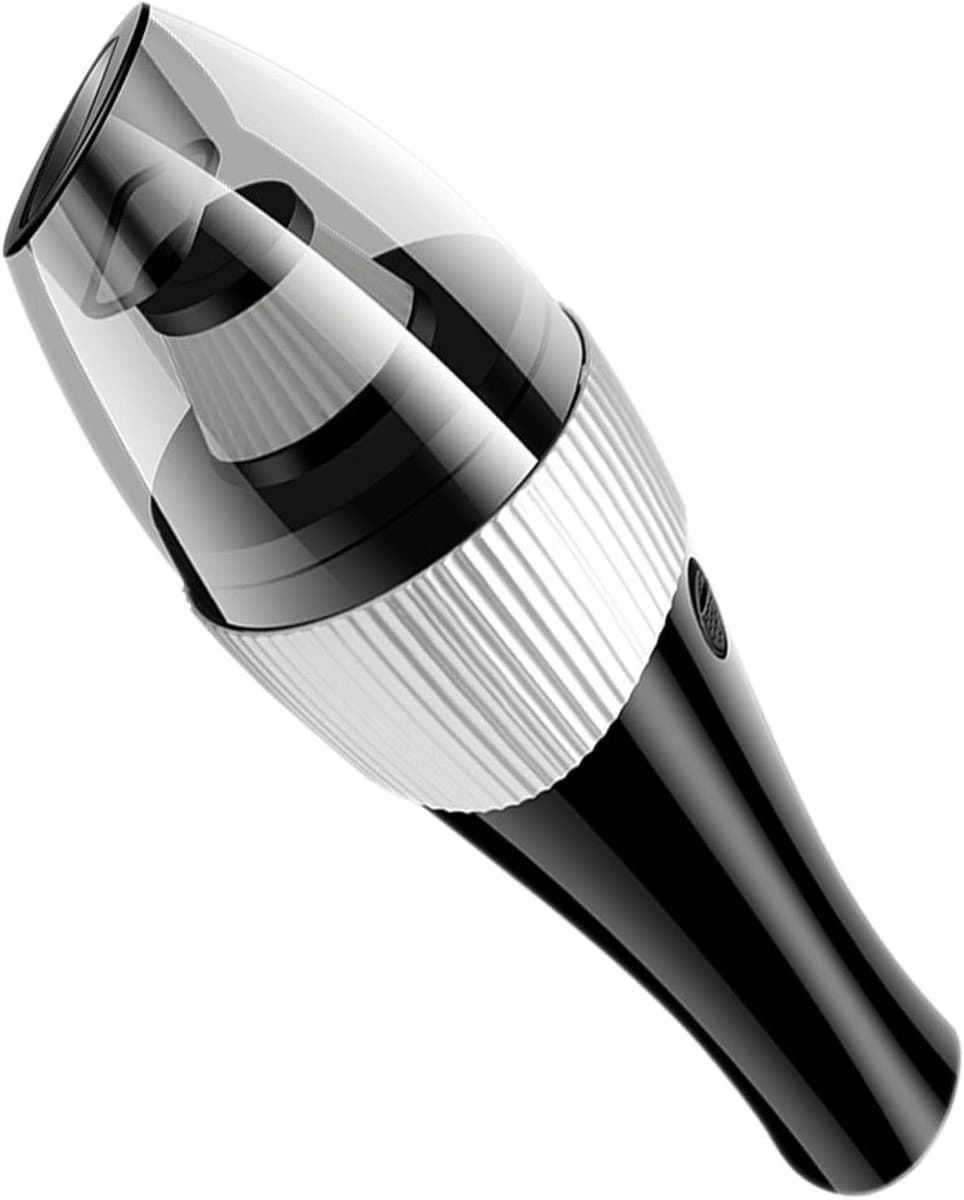 Draagbare Stofzuiger - Kruimeldief Auto - Interieur Reinigen - Laag Geluidsniveau - 27 cm - Zwart — afbeelding 1