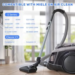Cosensi - Vacuumzakken - 12 Stuks - Inclusief Filters - Microfiber - Geschikt voor Miele GN - Ideaal voor Classic C1 Complete C2 C3 — thumbnail 5