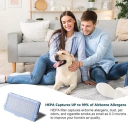 4 stuks AirClean SF-HA 50 HEPA-filterpatronen, accessoires voor Miele S4, S5, S6 en S8 Guard S1 / L1, Compact C1 en C2 / Complete C2 en C3 — thumbnail 4