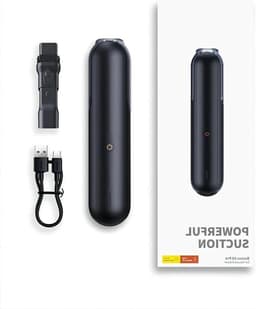 Draagbare Autostofzuiger - Kruimeldief - Auto en thuis - 4000Pa Zuigkracht - 500g Capaciteit - Zwart — thumbnail 1