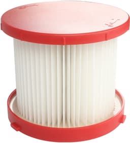 Filter - Vervangingsfilters voor nat- en droogstofzuigers 49-90-1900 - compatibel met Milwaukee draadloze stofzuigers - voor Milwaukee draadloze stofzuigers M18 0780-20 0880-20 — thumbnail 1