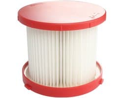 Filter - Vervangingsfilters voor nat- en droogstofzuigers 49-90-1900 - compatibel met Milwaukee draadloze stofzuigers - voor Milwaukee draadloze stofzuigers M18 0780-20 0880-20