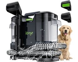 HDeye M-304 Nat- & Droogzuiger – 500W, 70dB, Draagbaar, Spot Cleaner voor Tapijten & Meubels