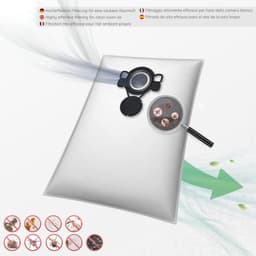 Stofzuigerzakken compatibel met Makita VC2000L VC2010L VC2012L VC2511L VC2512L VC3011L VC3012L VC3511L — thumbnail 3