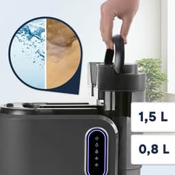 CLEANmaxx bekleding- en tapijtreiniger Pro Steam - met heet water en stoom - 2000 W — thumbnail 2