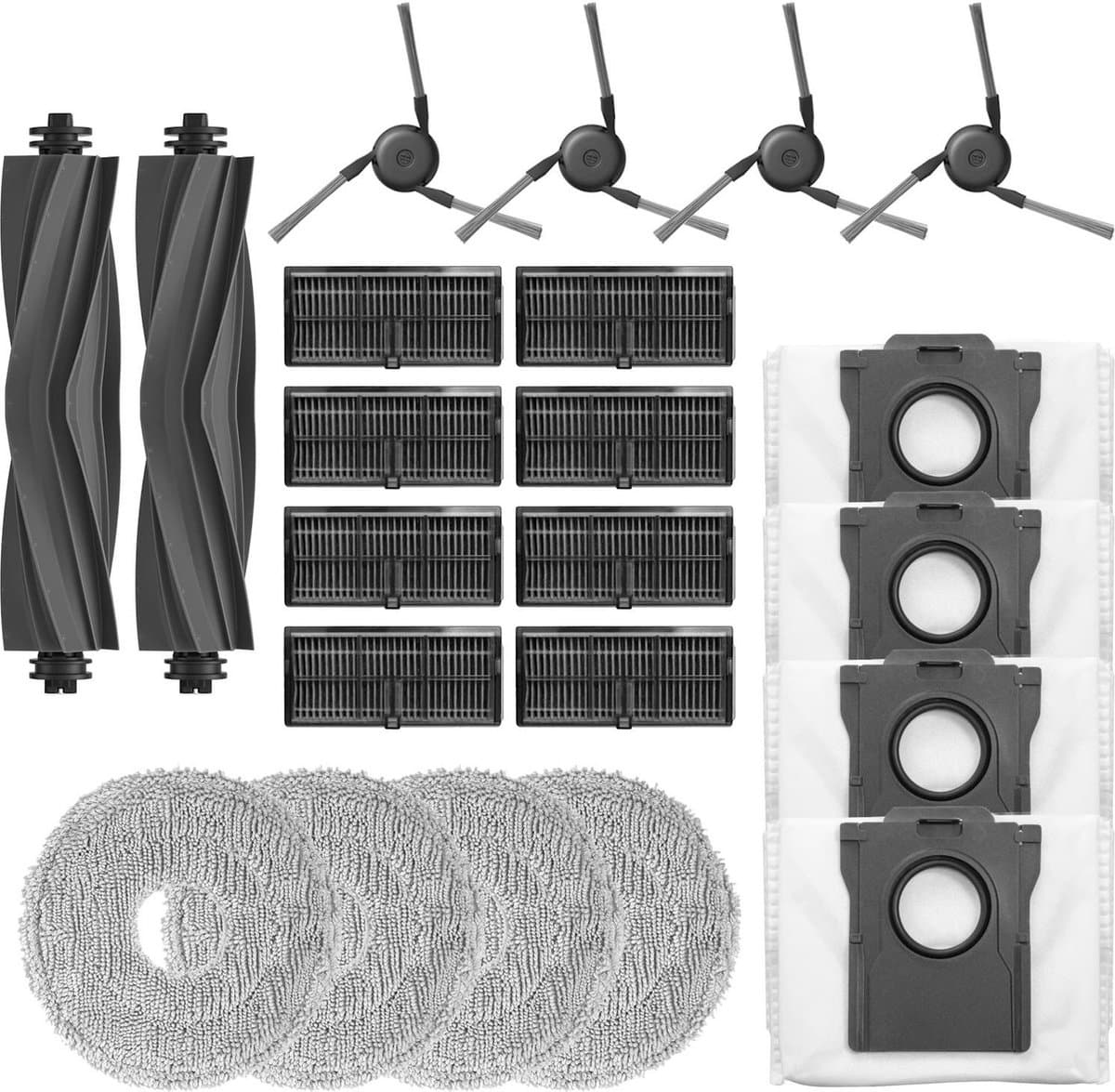 Dreame X40 Pro/Master/Ultra, L40 Ultra en Mova E40/P10/P50 Onderhoudsset (Plus.Parts® alternatief voor RAK49) — afbeelding 1