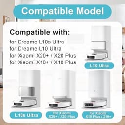 PolkaHome, Accessoires geschikt voor Xiaomi X20 Plus/Dreame L10s Ultra, reserveonderdelen geschikt voor Xiaomi X10+ / S20 / L10 Ultra, accessoireset — thumbnail 4