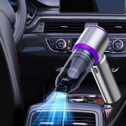 Ynkkvre -Handstaubsauger - Draadloze Stofzuiger - 3-Traps Zuigkracht 16.000 Pa + 4-In-1 Functie Blazen Opblazen Luchtonttrekking - 1 - Auto Huis Grijjs — thumbnail 5