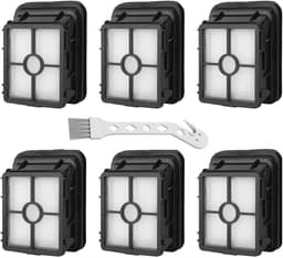 6 Pack Vervanging 1866 Vacuüm Filters Vervanging voor Bissell CrossWave Pet Pro 1785 2306 2551 & 2554 CrossWave Draadloze Max Alles in Een Nat-Droog Stofzuiger — thumbnail 1
