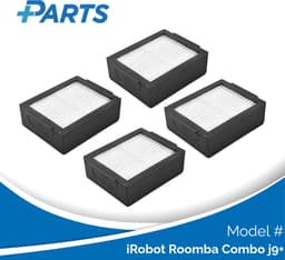 iRobot Roomba Combo j9+ Filters (4 Stuks, Plus.Parts® alternatief voor 4785883 / 4785887) — thumbnail 1