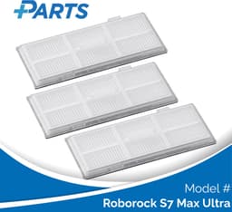 Roborock S7 Max Ultra Filters (3 Stuks, Plus.Parts® alternatief voor 8.02.0082) — thumbnail 1